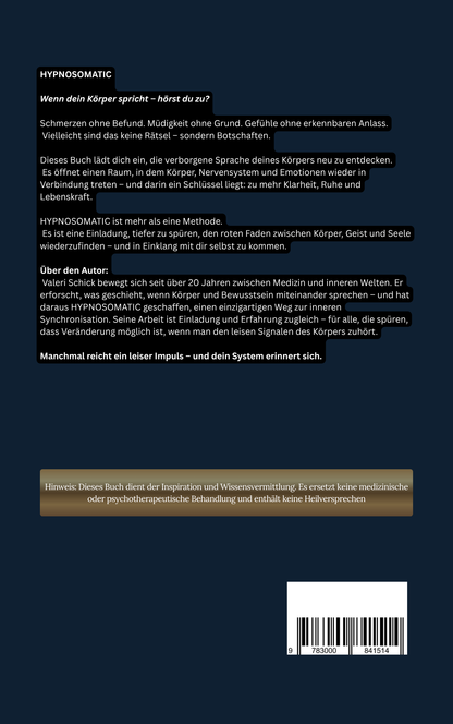 Hypnosomatic - das Buch
