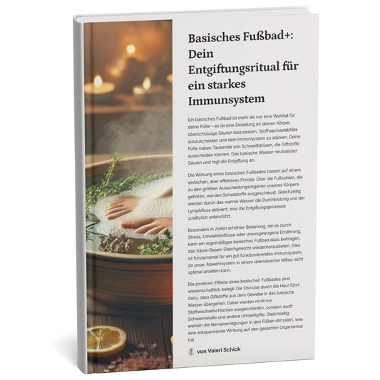 Basisches Fußbad – Entgiftungsritual